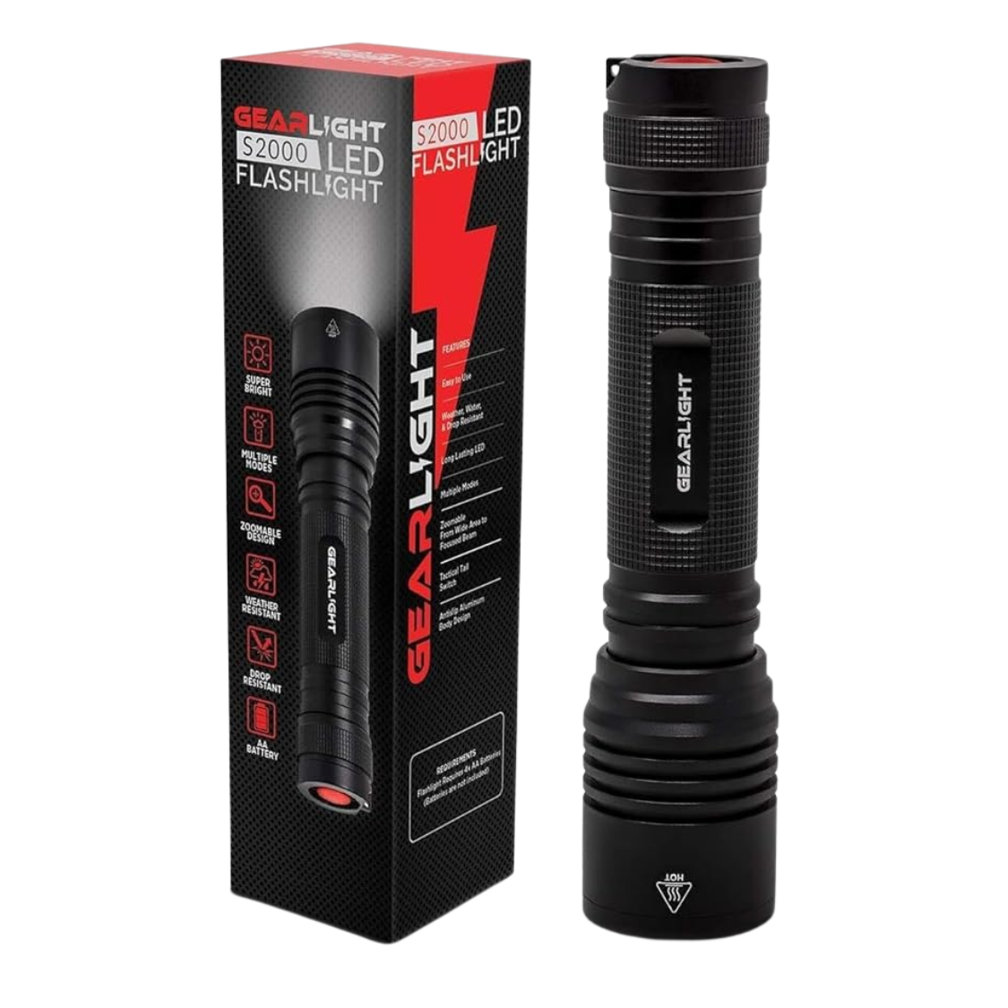 Flashlight LED S2000