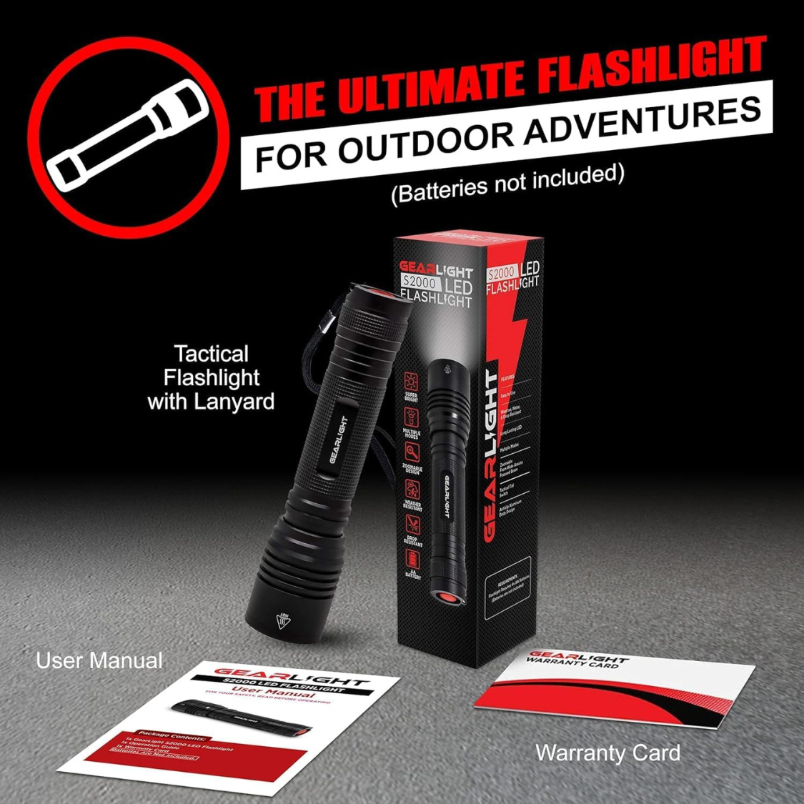 Flashlight LED S2000