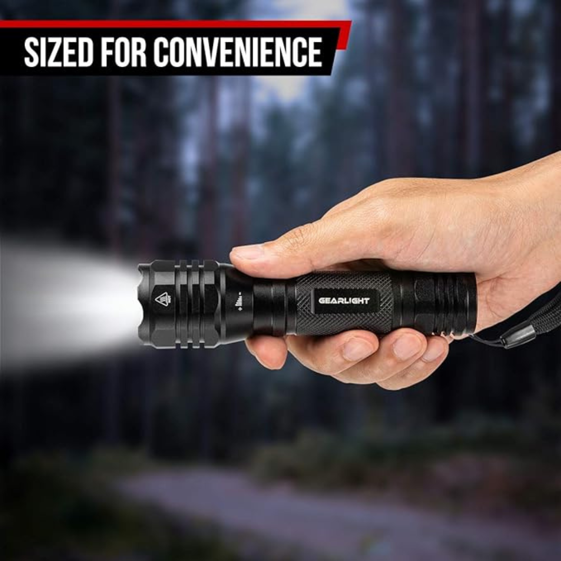 Flashlight LED S1050 2-Pack