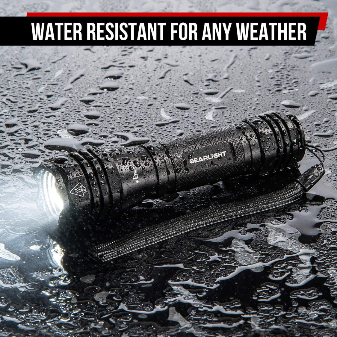 Flashlight LED S1050 2-Pack