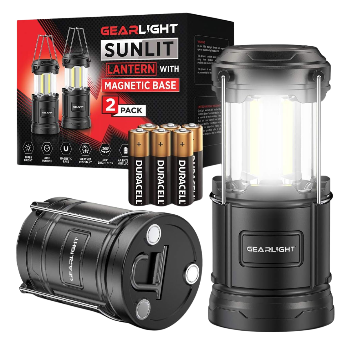 Lantern LED 2-Pack