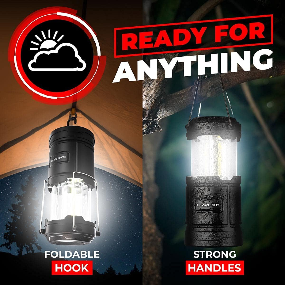 Lantern LED 2-Pack