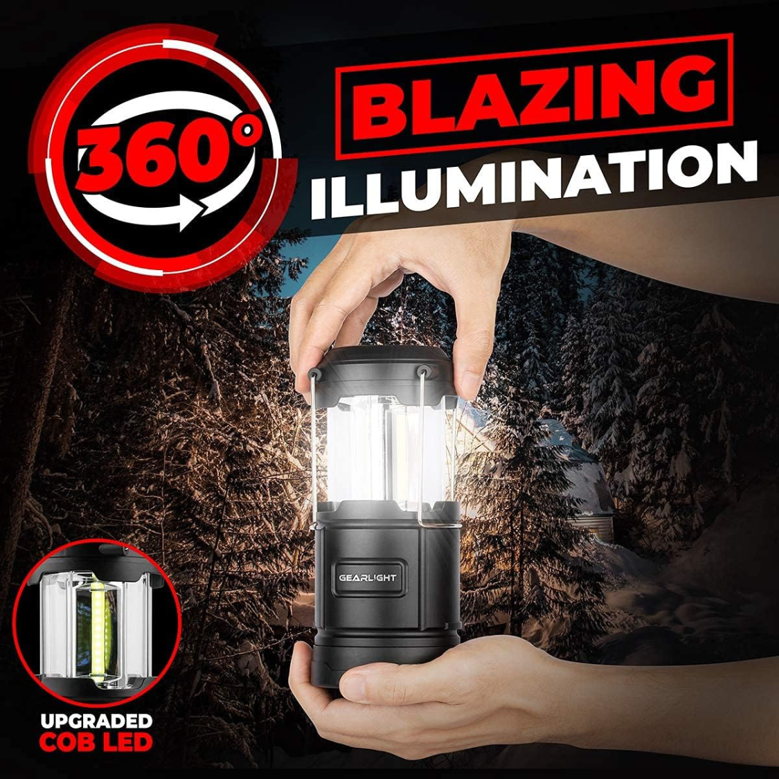 Lantern LED 2-Pack