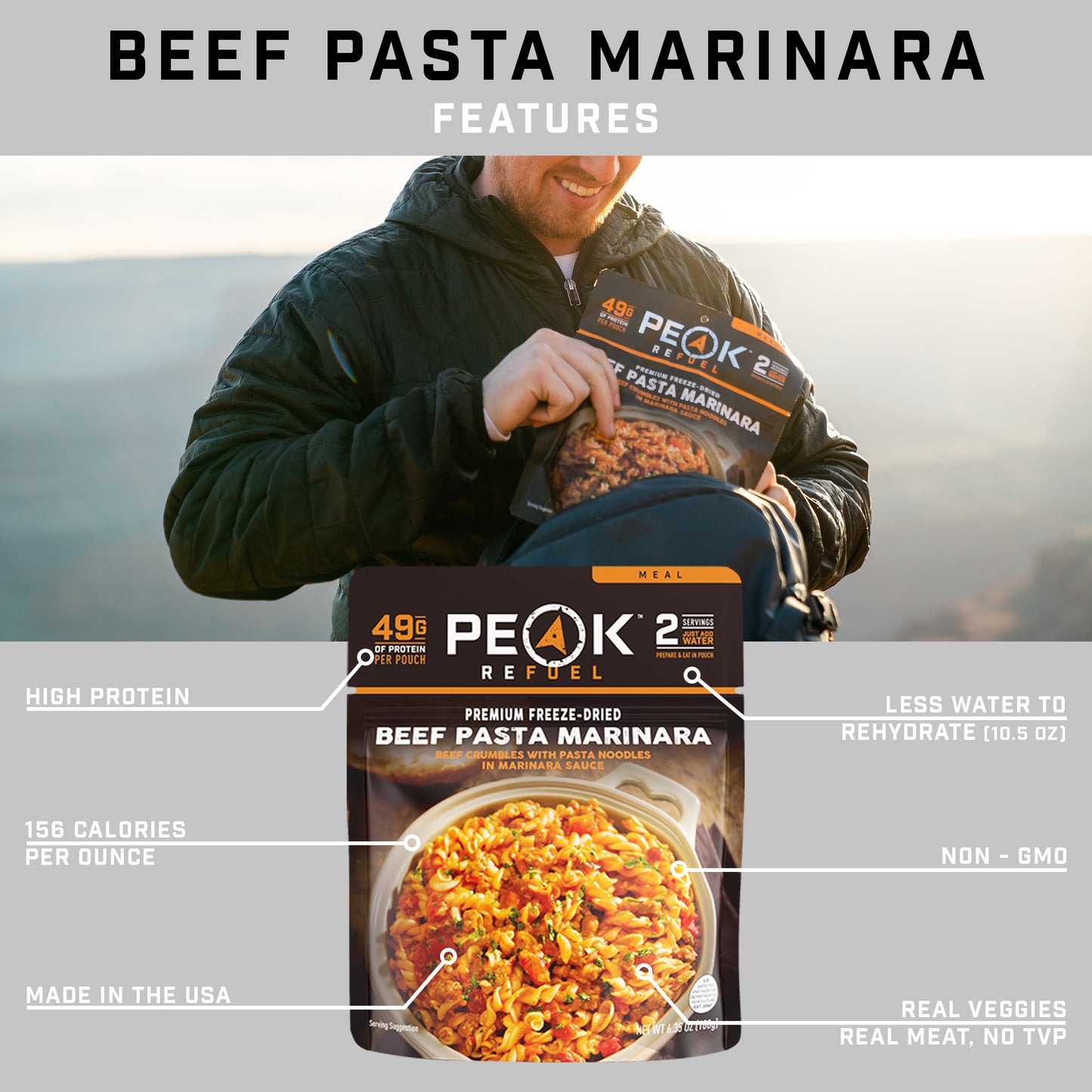 Beef Pasta Marinara