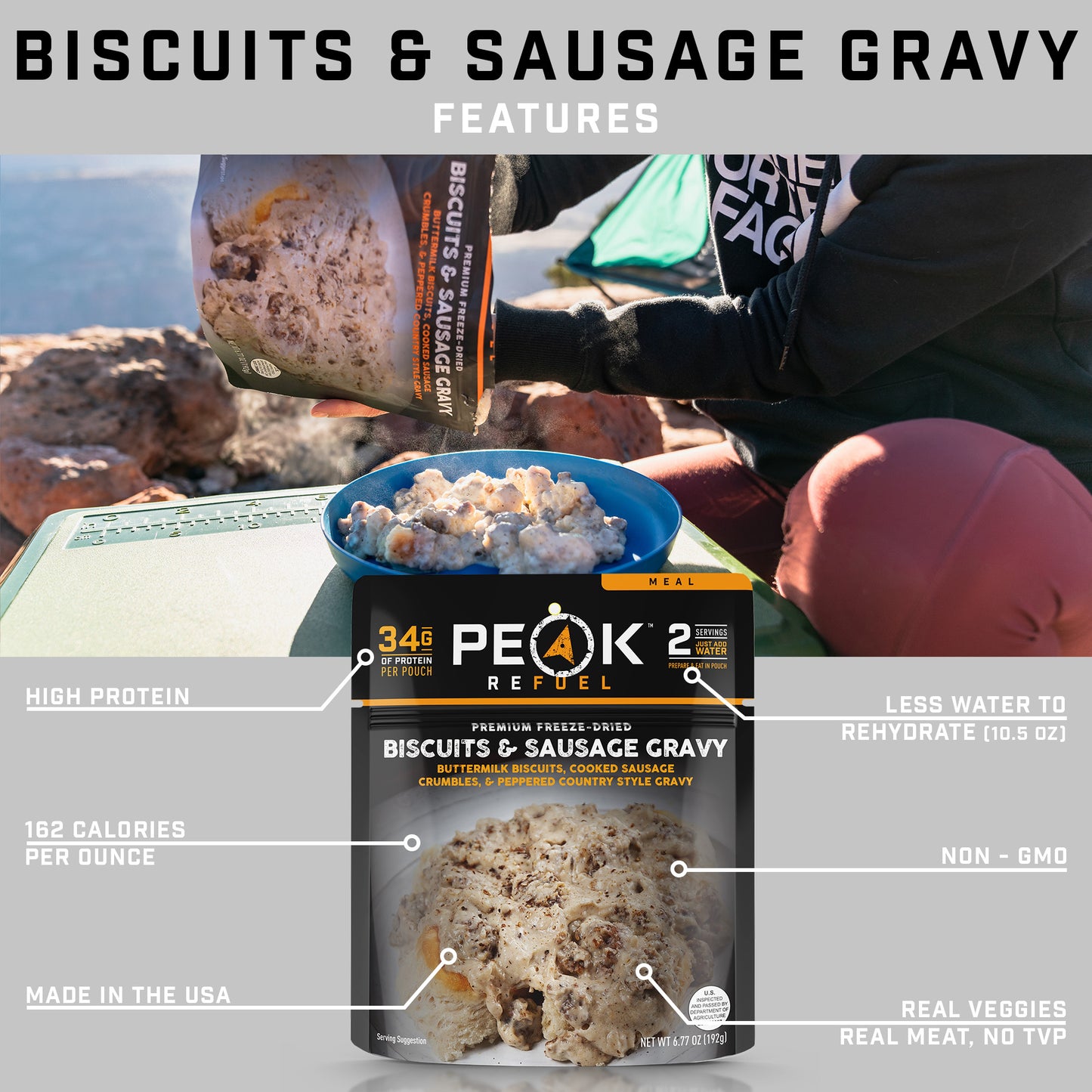Biscuits & Sausage Gravy